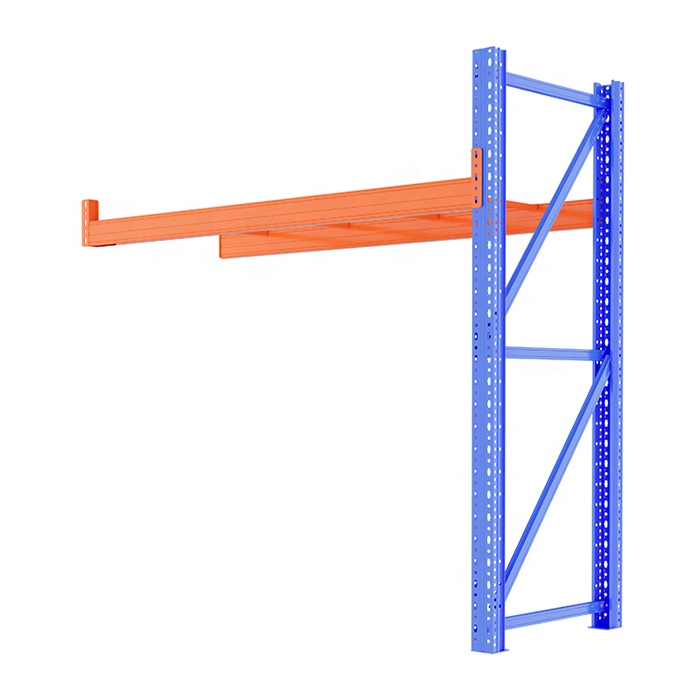 1 Layer 500kg Warehouse Racking System Stacking Racks &amp; Shelves Medium Duty Shelving Rack for Warehouse Storage