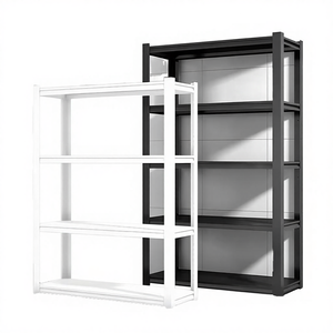 Wholesale boltless heavy duty shelf 5 layers 500 kg garage warehouse steel rack