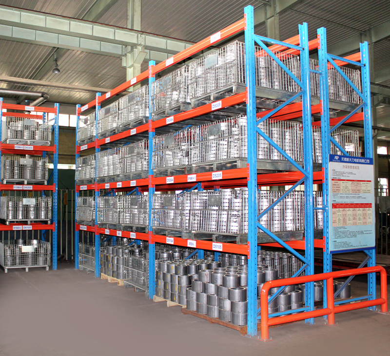 Mracking High Density Steel Warehouse Metal Van Rack System Heavy Duty Shelving Single Deep Industrial Pallet Rack Shelving
