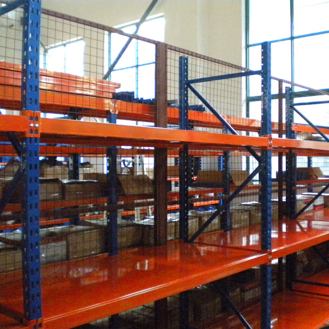 Long Span Medium Duty Stackable Steel Q235 Industrial Rack for Bin Storage Warehouse Equipment