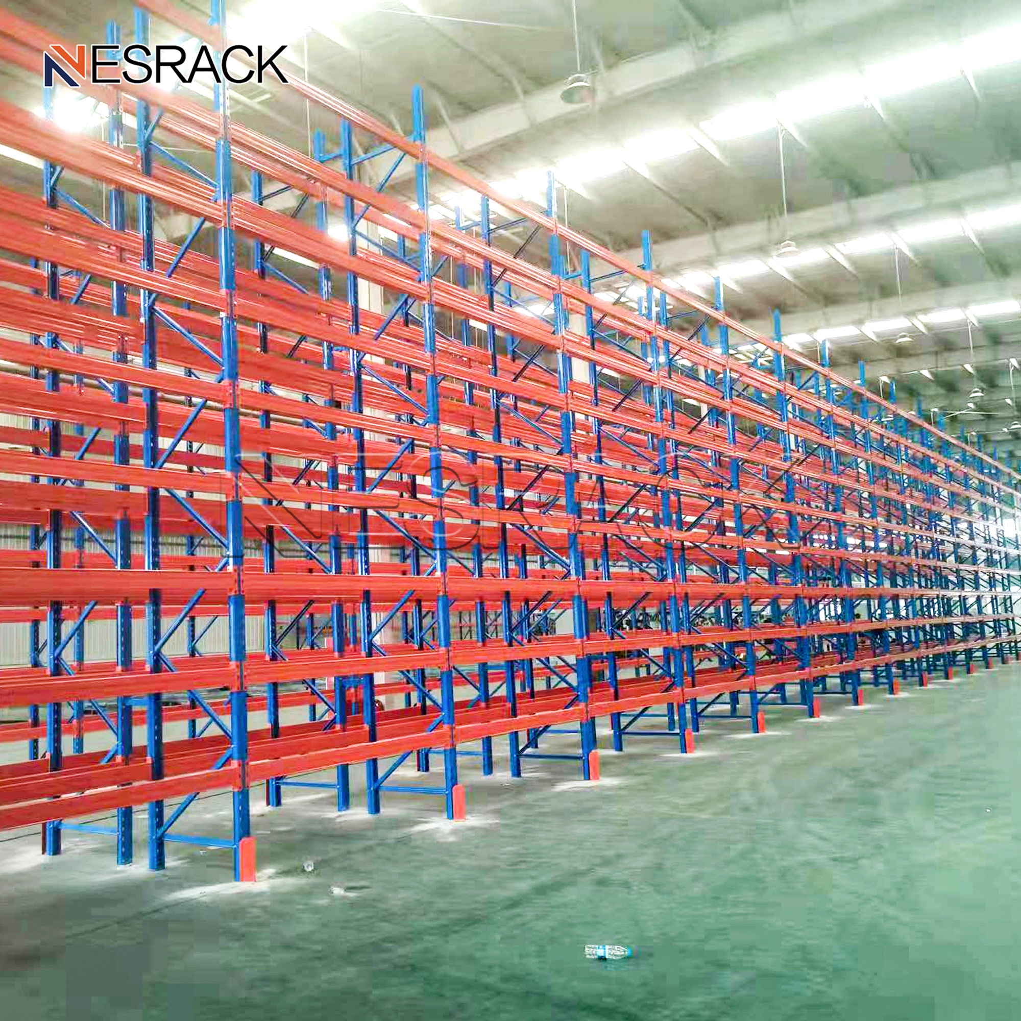 American Standard Hot Selling Heavy-Duty Metal Warehouse Storage Pallet Rack Steel Shelf Shelves Per Layer Hot Sell Storage