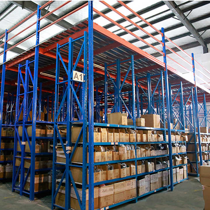 Direct Factory Sale High-Density 5-Layer Drive-In Racking System 2000kg Load Capacity 5 Metal Roller-Guided Warehouse Storage