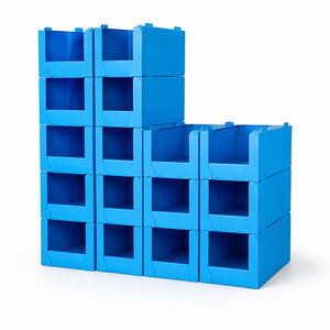PP Corrugated Plastic Stackable Warehouse Picking Bins