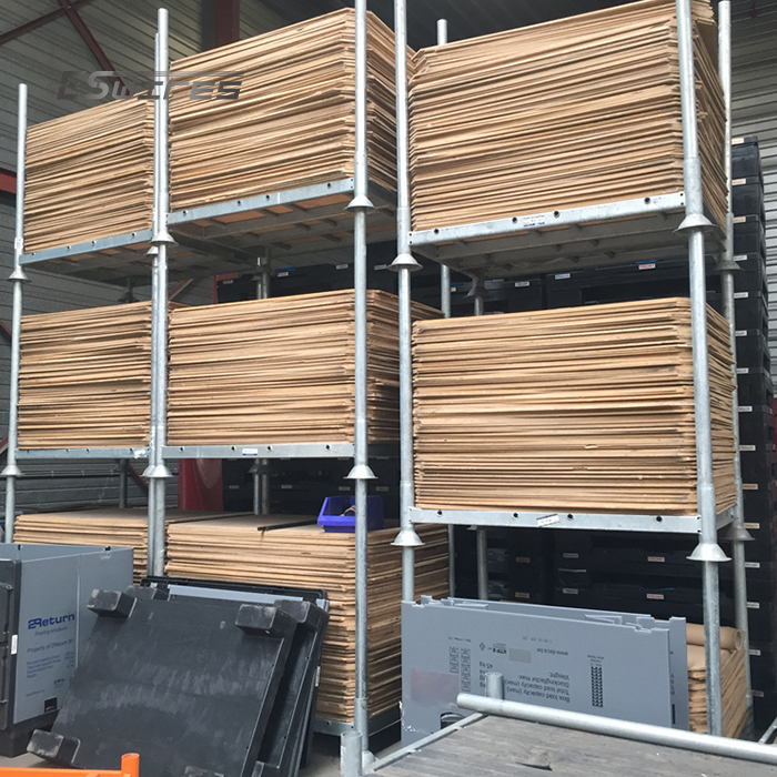 Customized Premium Material Heavy Duty Post Pallet Rack for Cold Warehouse