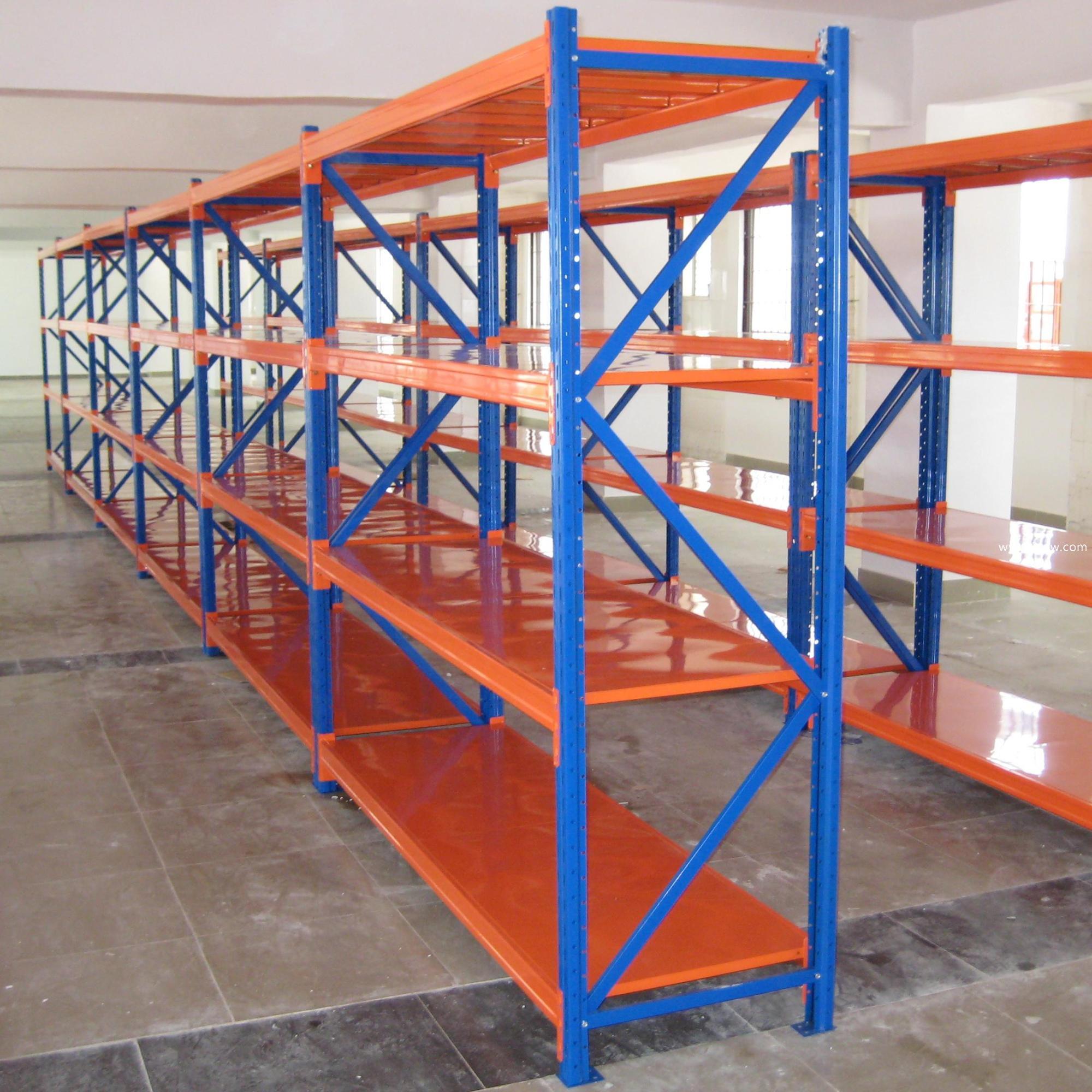 Custom Heavy-Duty Metal Rack Storage Shelf High Quality Iron Warehouse Racking Cargo Storage Equipment Customized Heavy-Duty