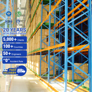 Industrial Narrow Aisle Steel Pallet Storage Racking