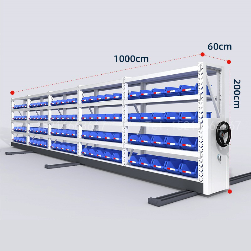 Mobile Pallet Racking System for Industrial Warehouse Storage High Capacity Heavy Duty Racks and Shelves