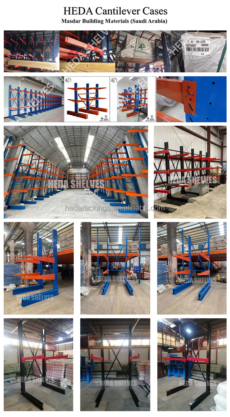 Cantilever Storage Rack Customer Installation