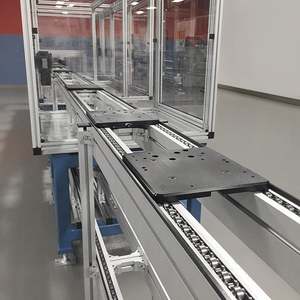 Bifa 20m/min Transfer Accumulating Roller Chain Free Flow Pallet Conveyor System
