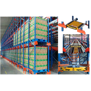 Automated Storage System Semi-Automatic Rack Pallet Shuttle Rack