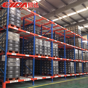 5 Layer Metal Pallet Flow Rack Gravity Storage