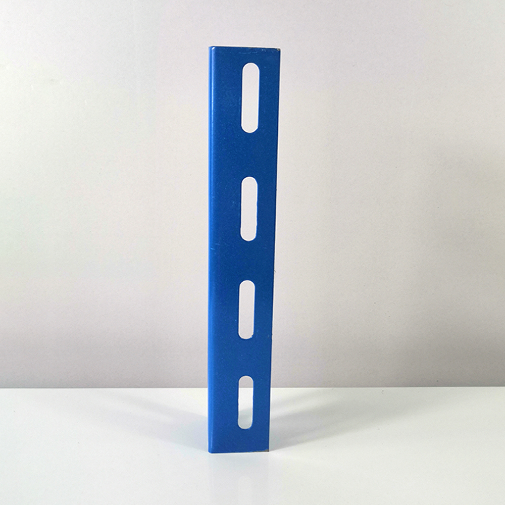 Guaranteed Quality Storage Racking Spare Parts Blue Steel Slotted Angle