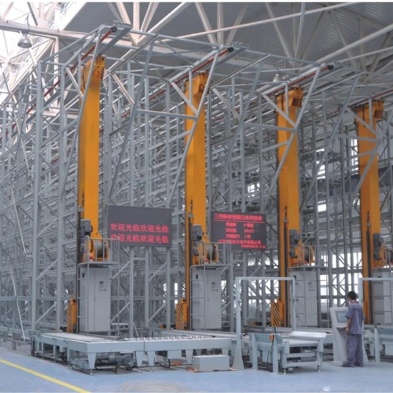 Automated Storage And Retrieval System (ASRS) Steel Adjustable Warehouse Racking System For Logistics Solutions