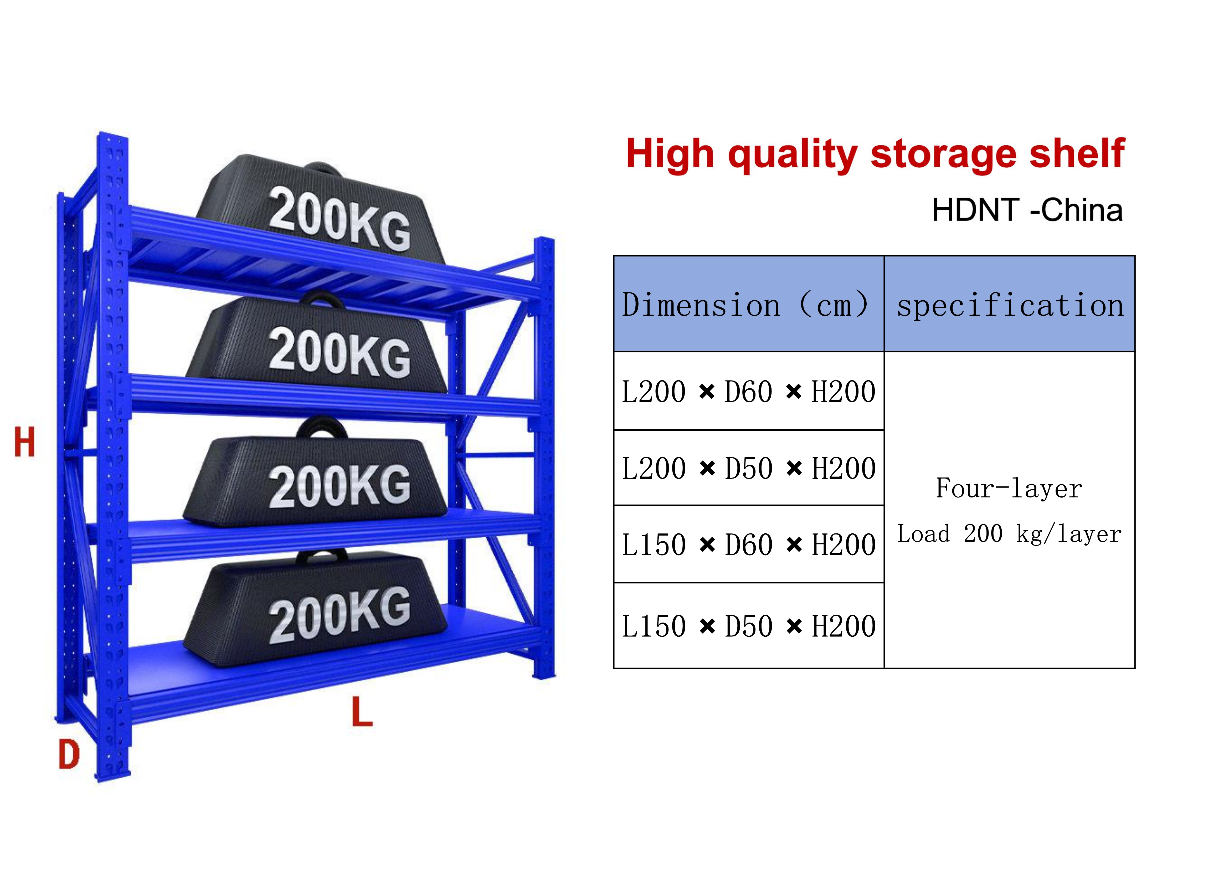 Medium Storage Rack Detail