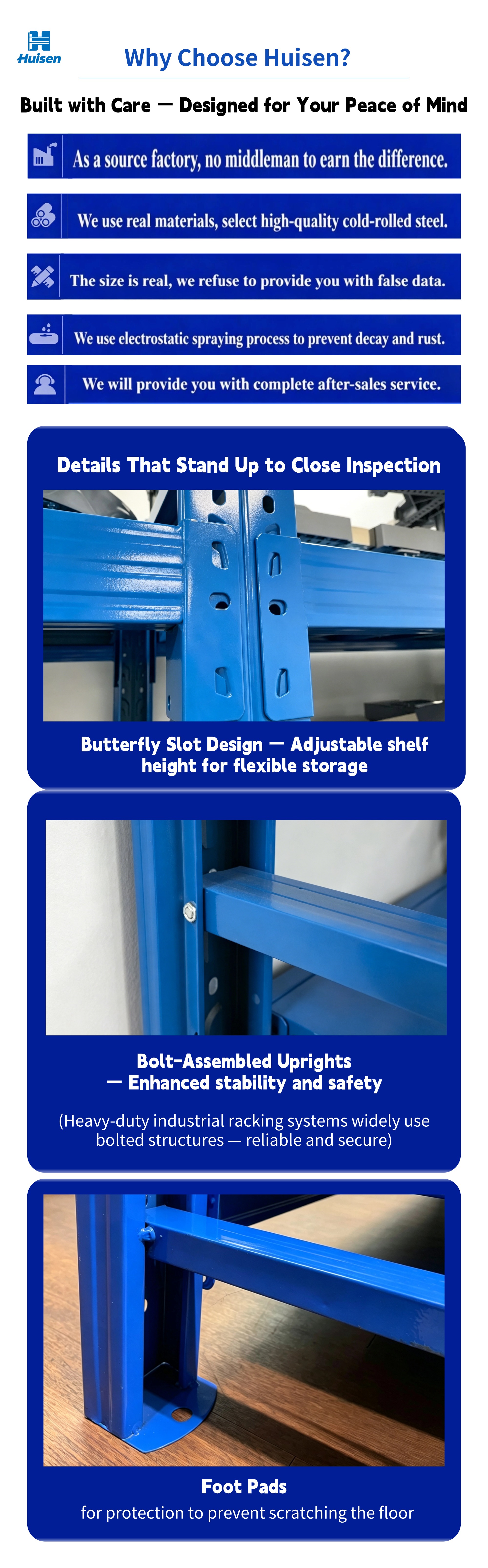 Knock Down Boltless Shelving Light Duty Steel Adjustable Storage Rack Easy Assembly System