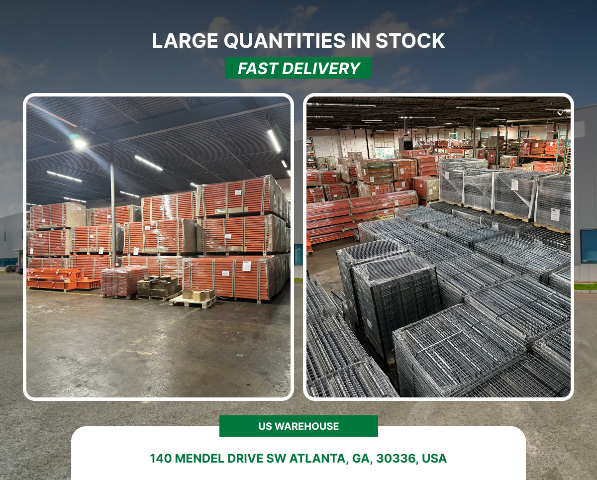 Teardrop Pallet Racking View