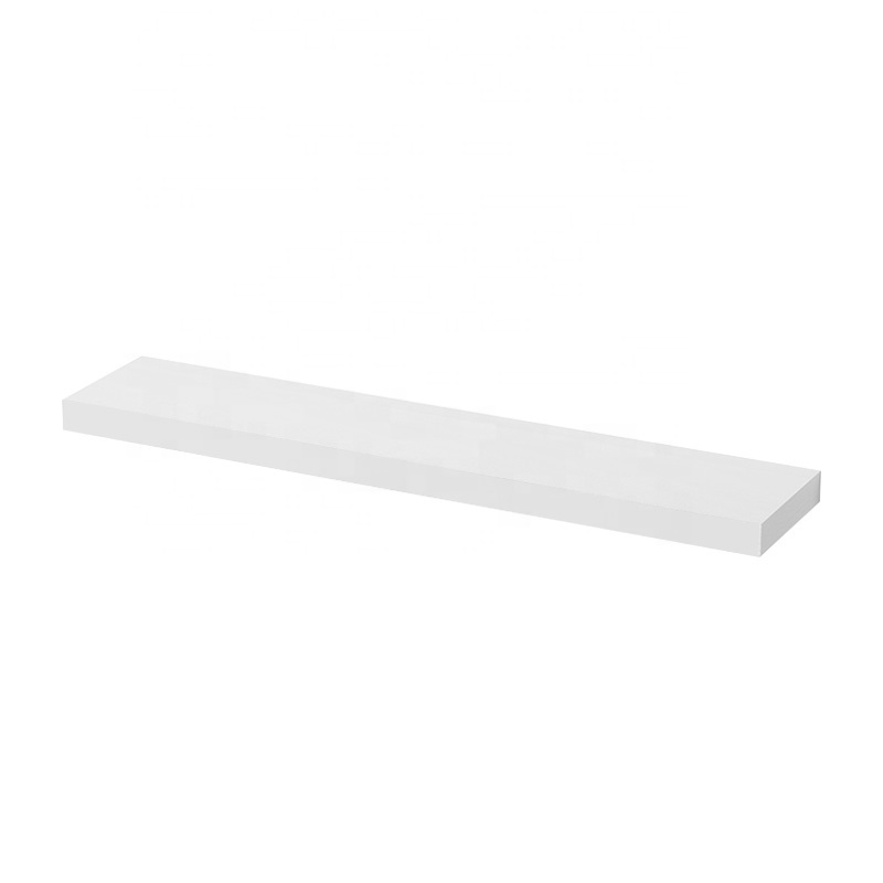 MDF Floating Shelves Multifunctional Wall Mounted Wooden Shelf Board Wall Storage Solution for Home Shelving Organization