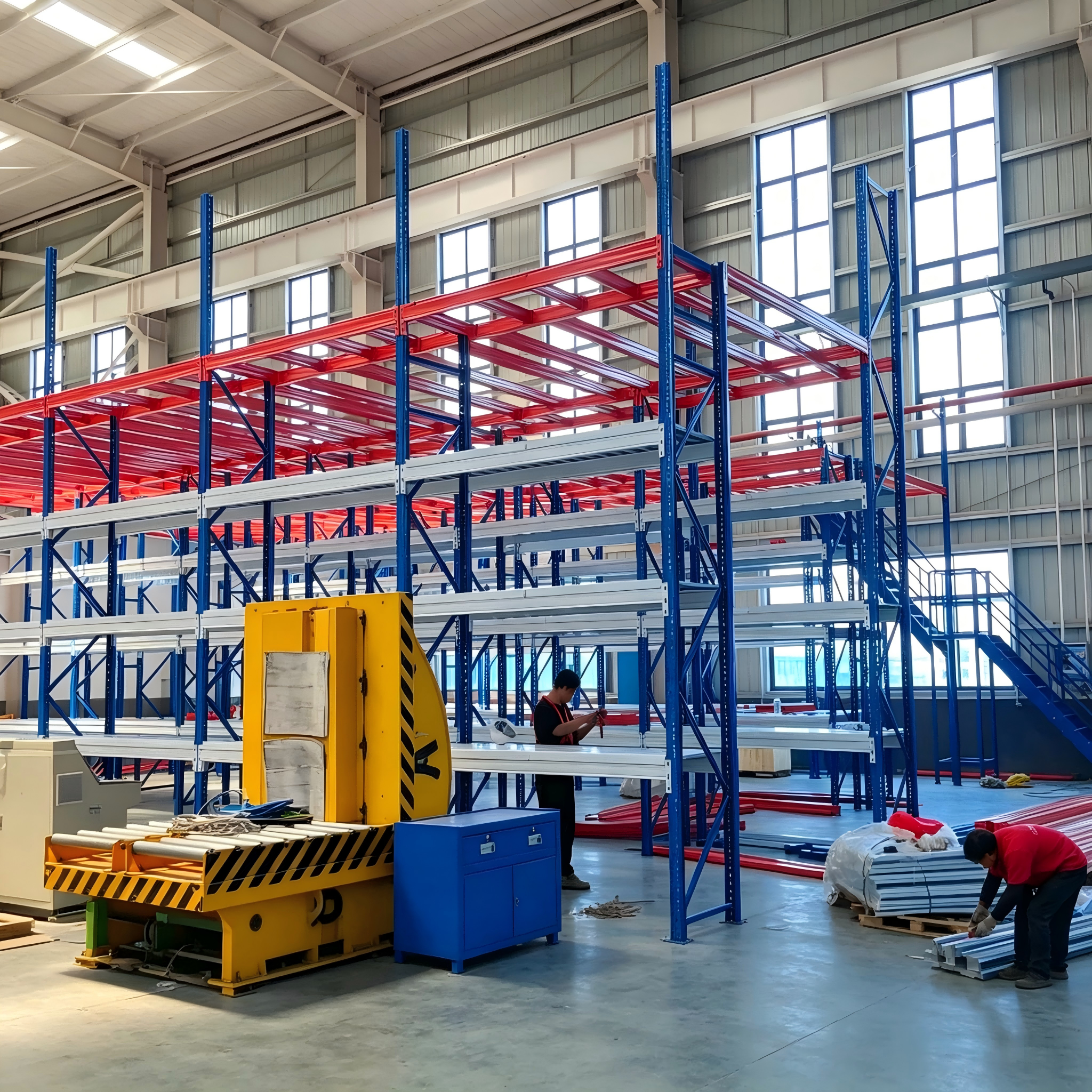 Adjustable Steel Warehouse Rack Long Span Shelving for Heavy Goods