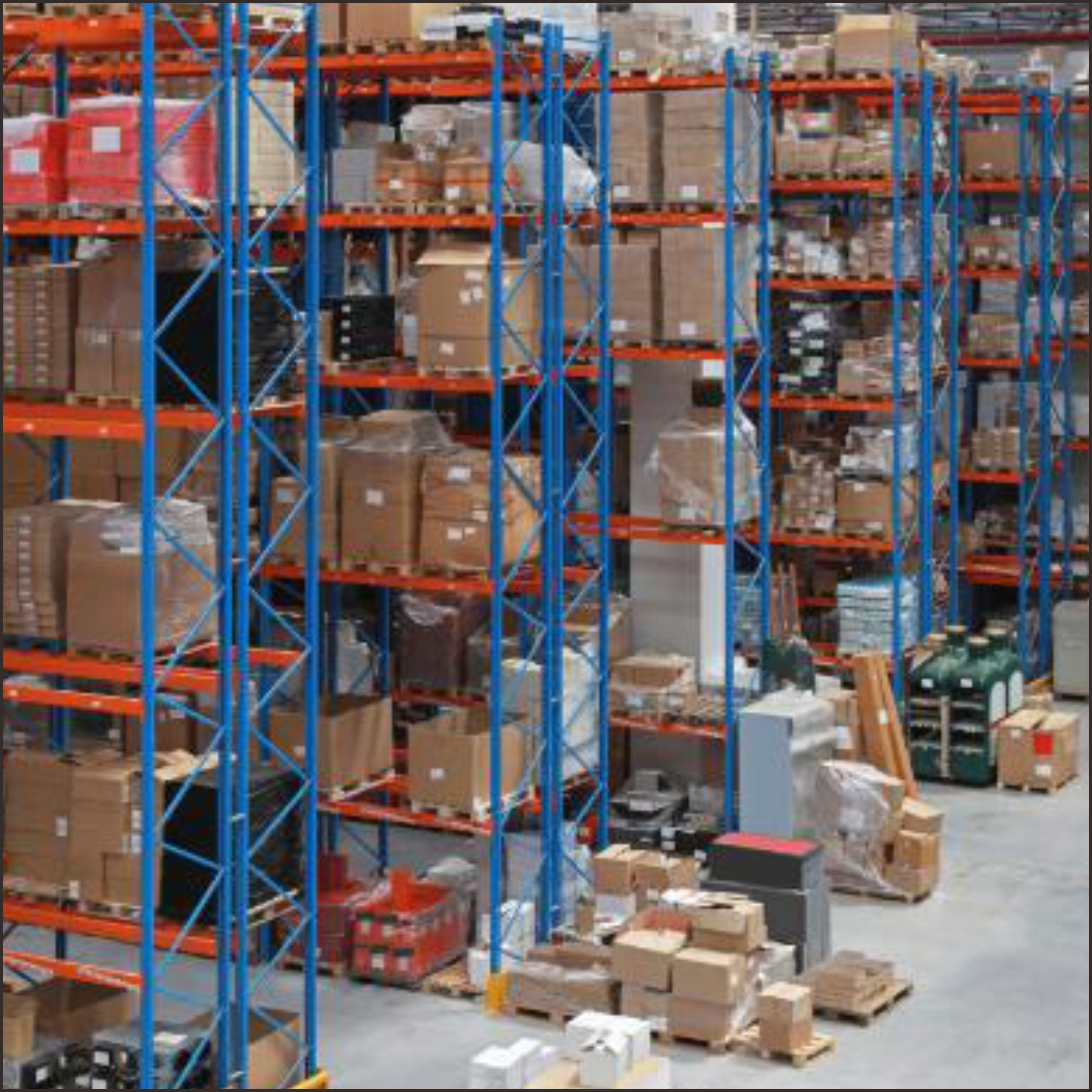 Garage Storage Factory Steel Warehouse Metal Van Rack System Heavy Duty Shelving Single Deep Industrial Pallet Rack Shelving