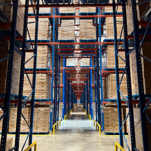 EU Blue And Orange Selective Pallet Racking Shelving System