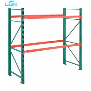 Long Span Adjustable Heavy Weight Warehouse Storage Pallet Shelves System Tear Drop Rack