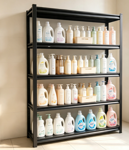 5-Tier Adjustable Steel Heavy Duty Card Slot Assembly Storage Shelving Unit
