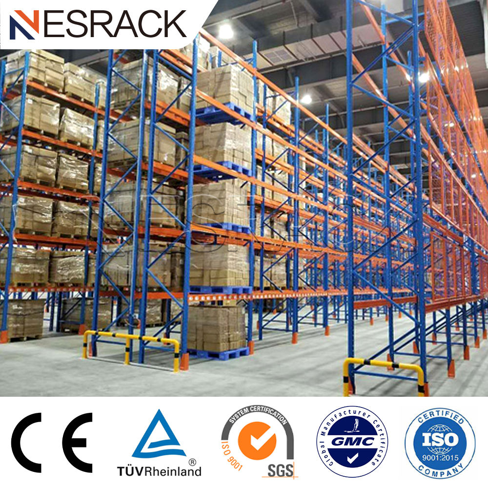 Heavy Duty Warehouse Shelving Industrial Steel Storage Rack With 5 Layers Racks For Warehouse Goods