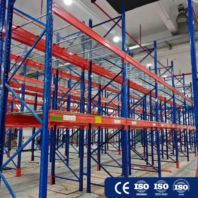 Installation Free Heavy Duty Pallet Racking System Industrial Racks Steel Warehouse Rack System Boltless Adjustable