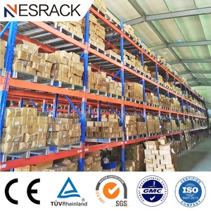 Heavy-Duty Boltless Shelving Racking Systems Industrial Steel Iron Warehouse Racks