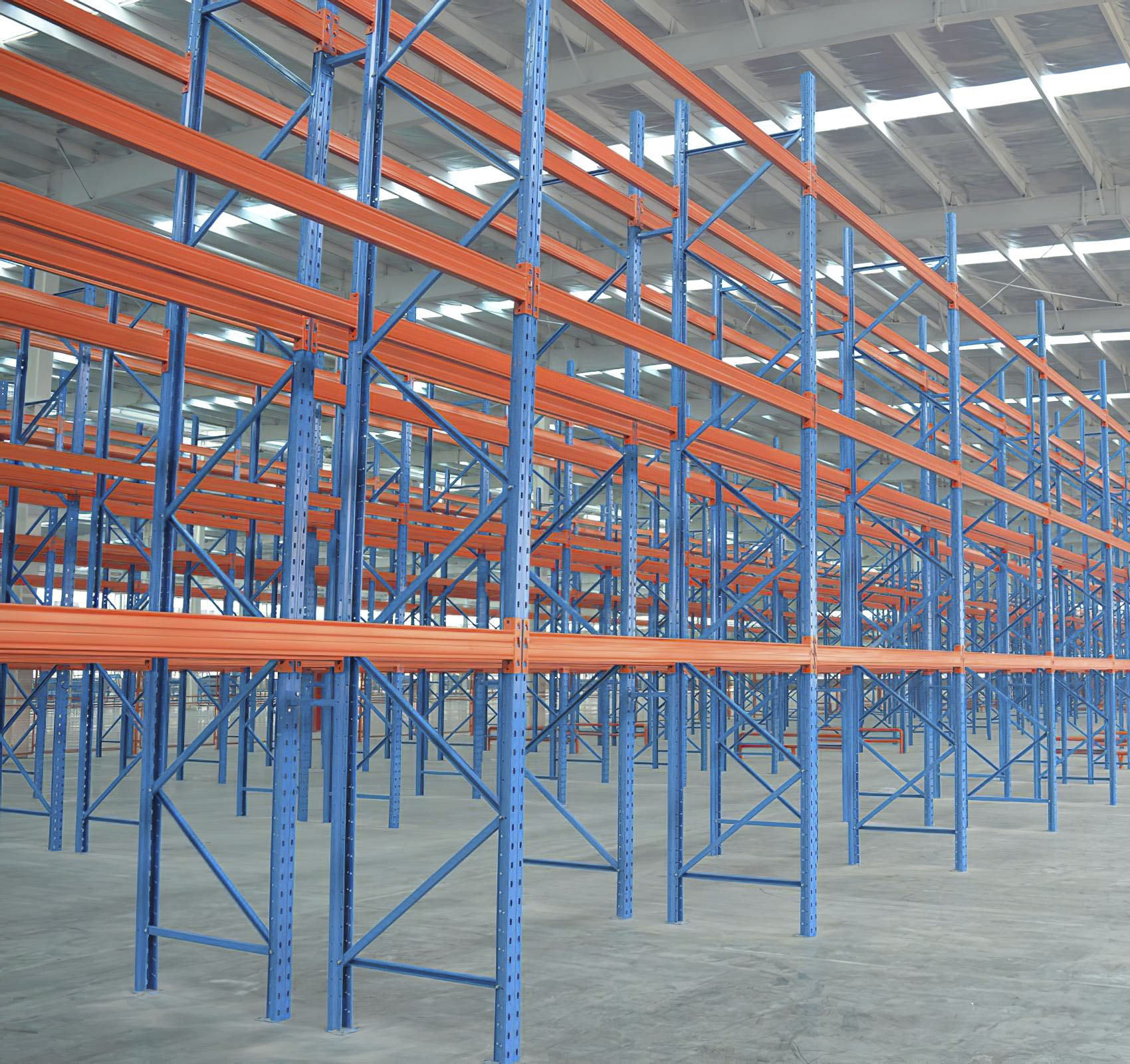 Warehouse Racking System Factory Shelf Heavy Duty Steel Cold Rolled Steel Adjustable Powder Coated Strong Load Capacity