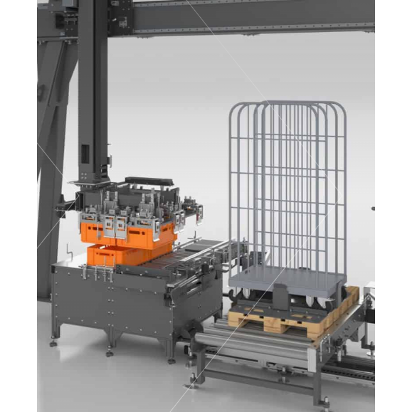 TRAPO PalletMaster Tailored Solution for Efficient Palletizing Packaging Processing Line Systems