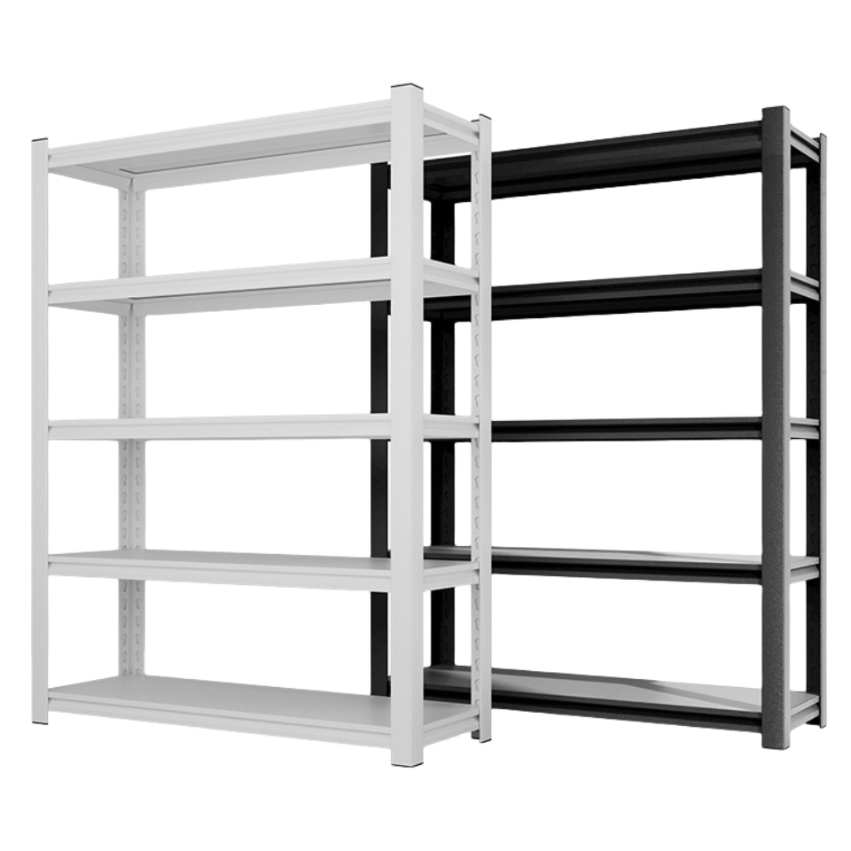 Light Duty Steel Shelf for Household Storage Multi-Layer Floor-Standing Rack for Home Express Warehouse Corrosion Protection