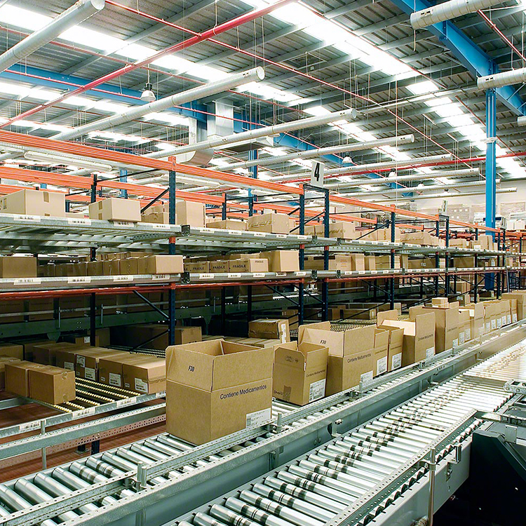 Industrial Warehouse Warehouse Gravity Flow Racking Shelves Pallet Storage Rack Shelving Metal Shelf Rack Storage Racks