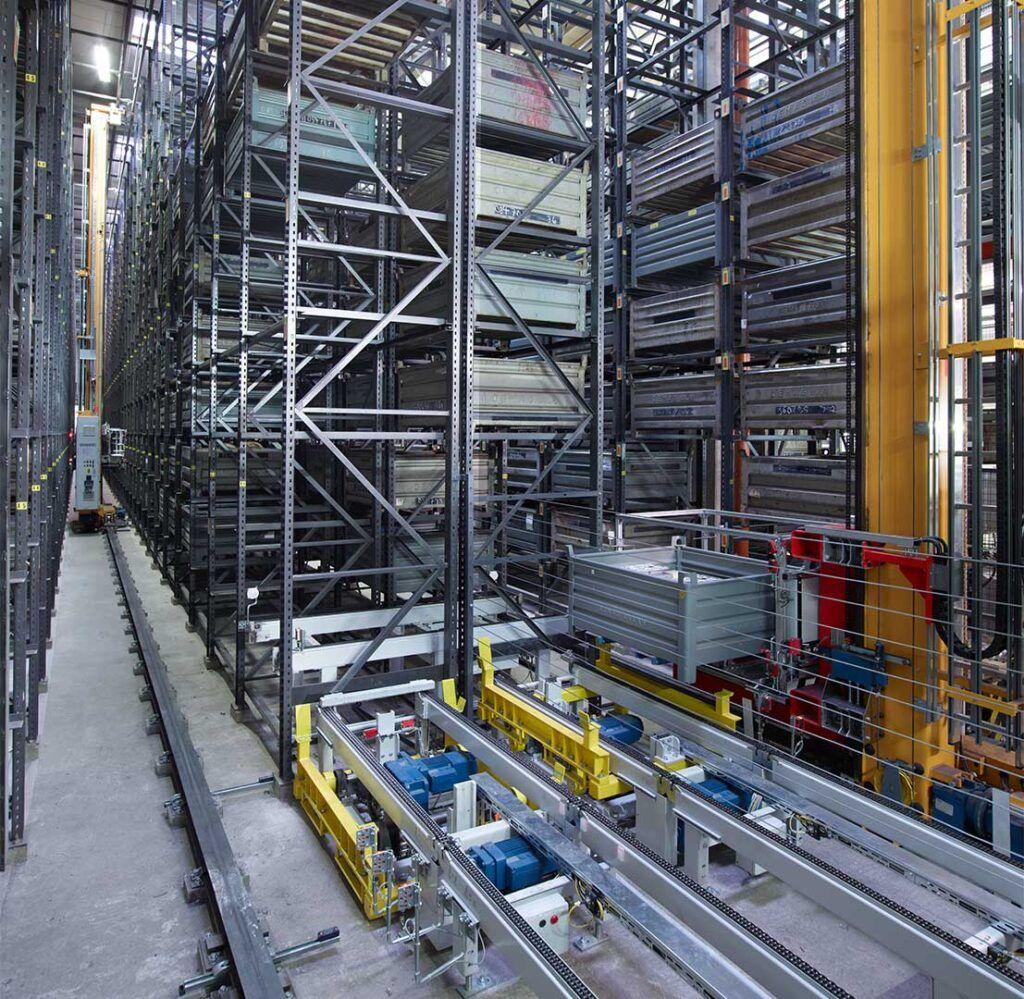 Steel Structure Automated Racking System AS/RS Stereoscopic Warehouse Storage Rack