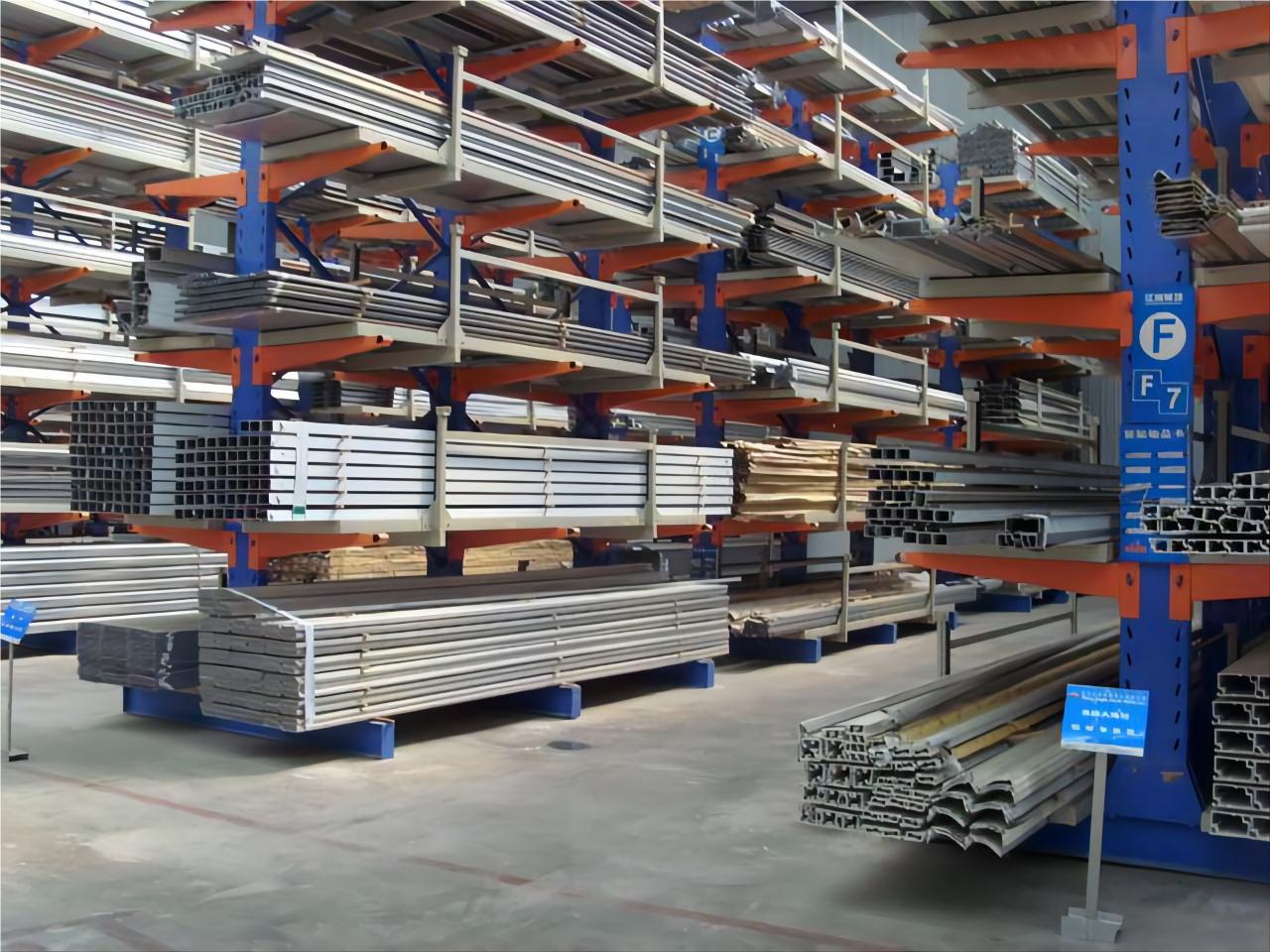 Cantilever rack detail 2