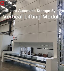 Vertical Lift Automated Storage Retrieval System Logistic Pallet Rack Smart Light Duty 500kg Capacity Storage