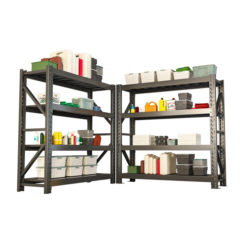 Warehouse Shelves Supermarket Rack Home Furniture Storage Shelves 4/5 Layer Metal Rack Garage Shelves