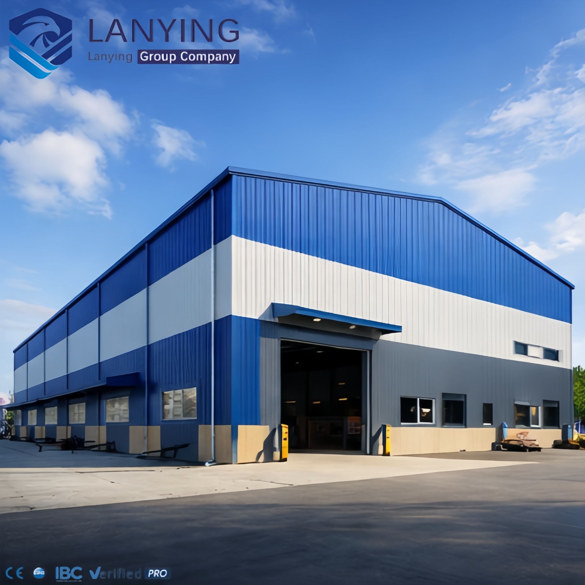 Prefabricated Steel Structure Logistics Warehouse Workshop Industrial Building Steel Structure Warehouse