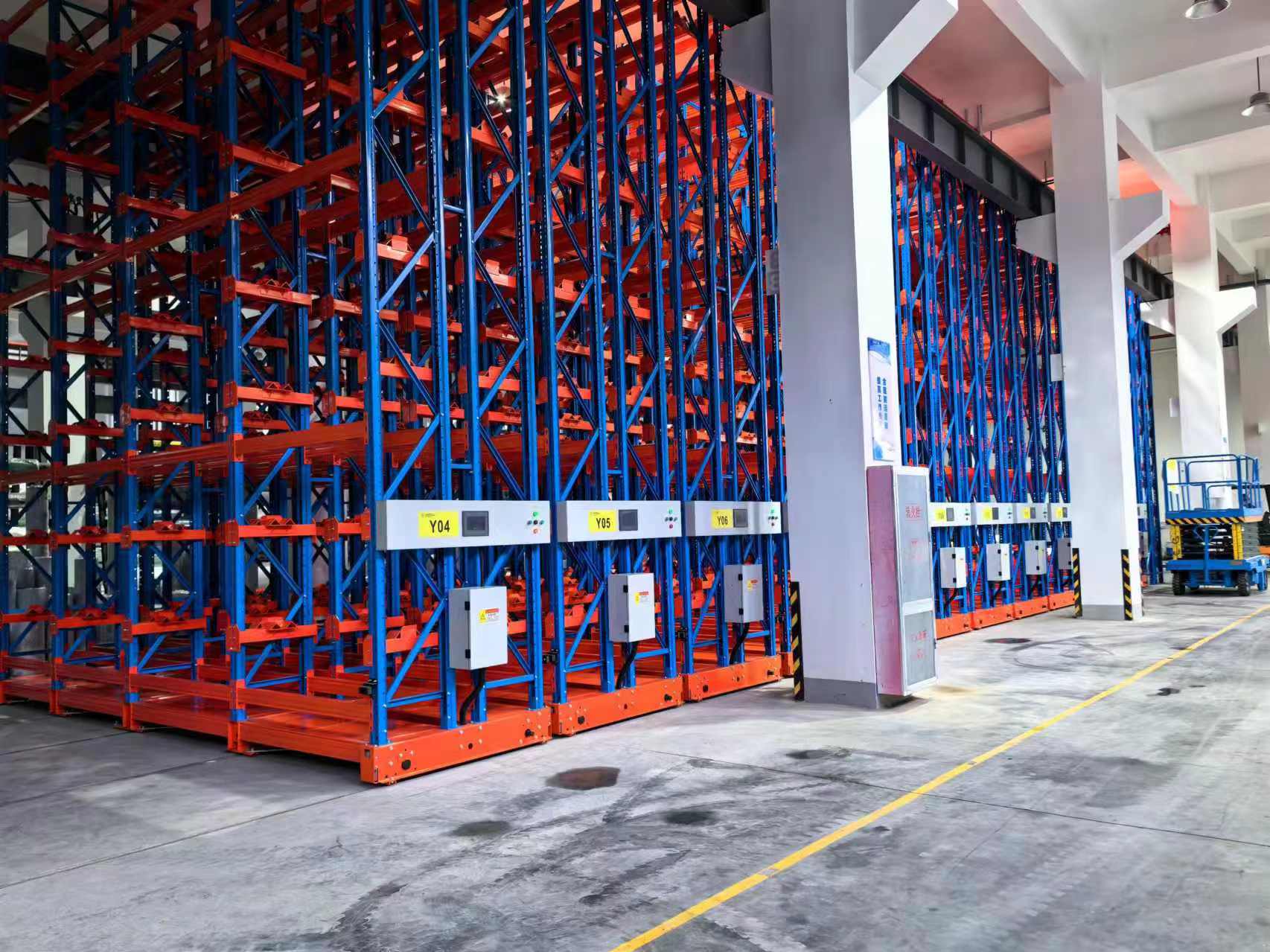 High Efficiency Mobile Racking
