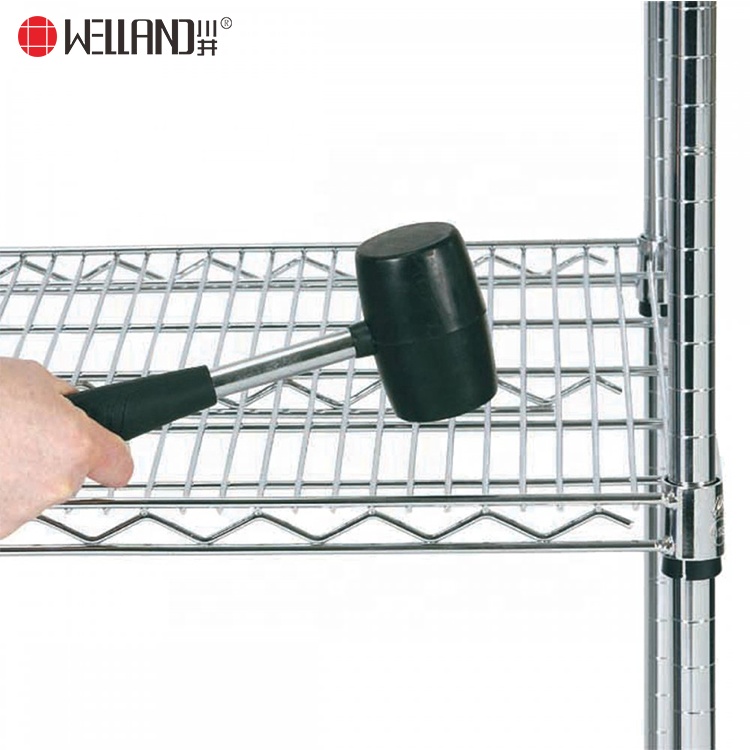 NSF Factory Industrial Warehouse Metal Mobile Storage Wire Racks Shelving Systems
