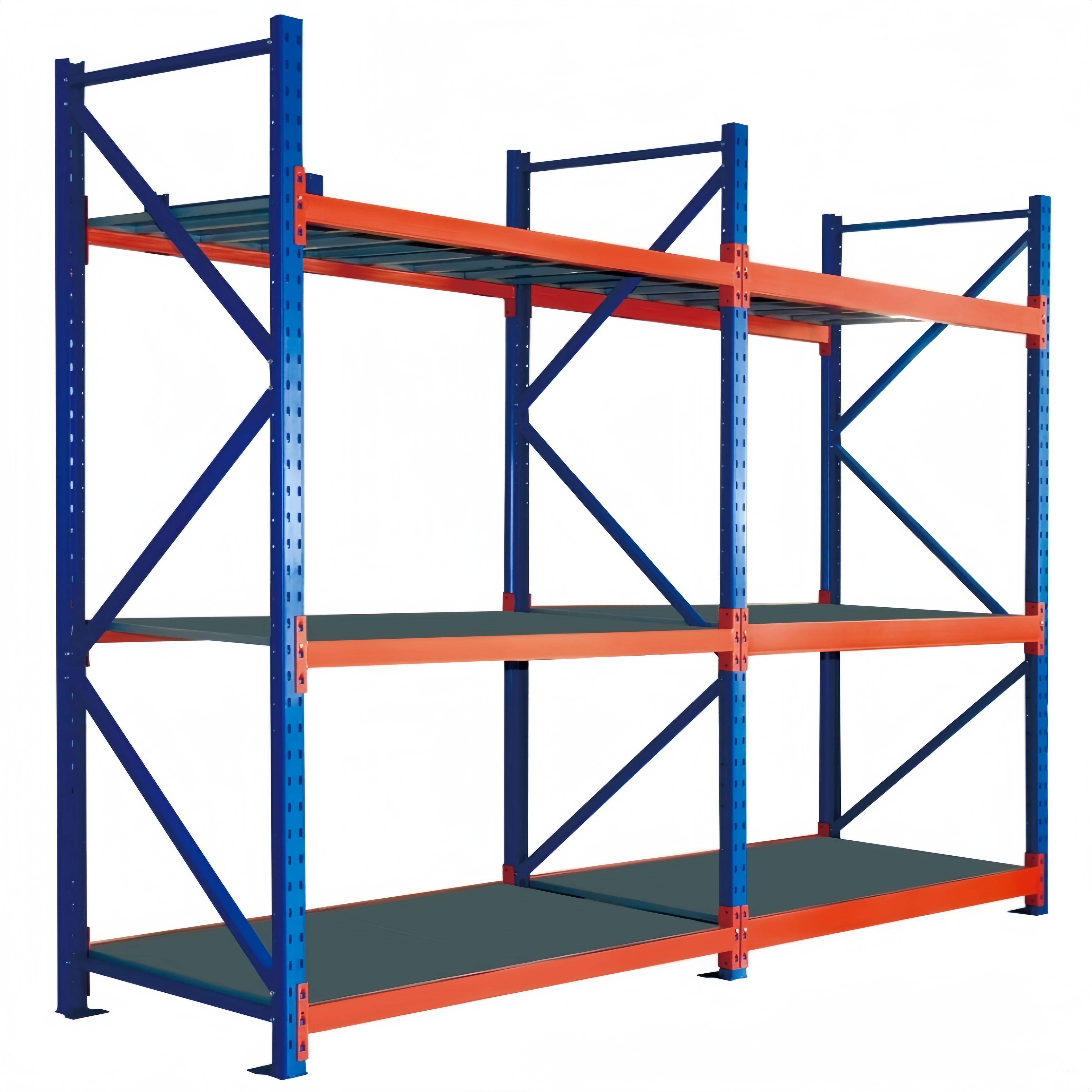 Long Span Medium Duty Stackable Steel Q235 Industrial Rack for Bin Storage Warehouse Equipment