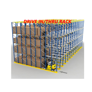 High Density Drive-In Pallet Rack Storage System