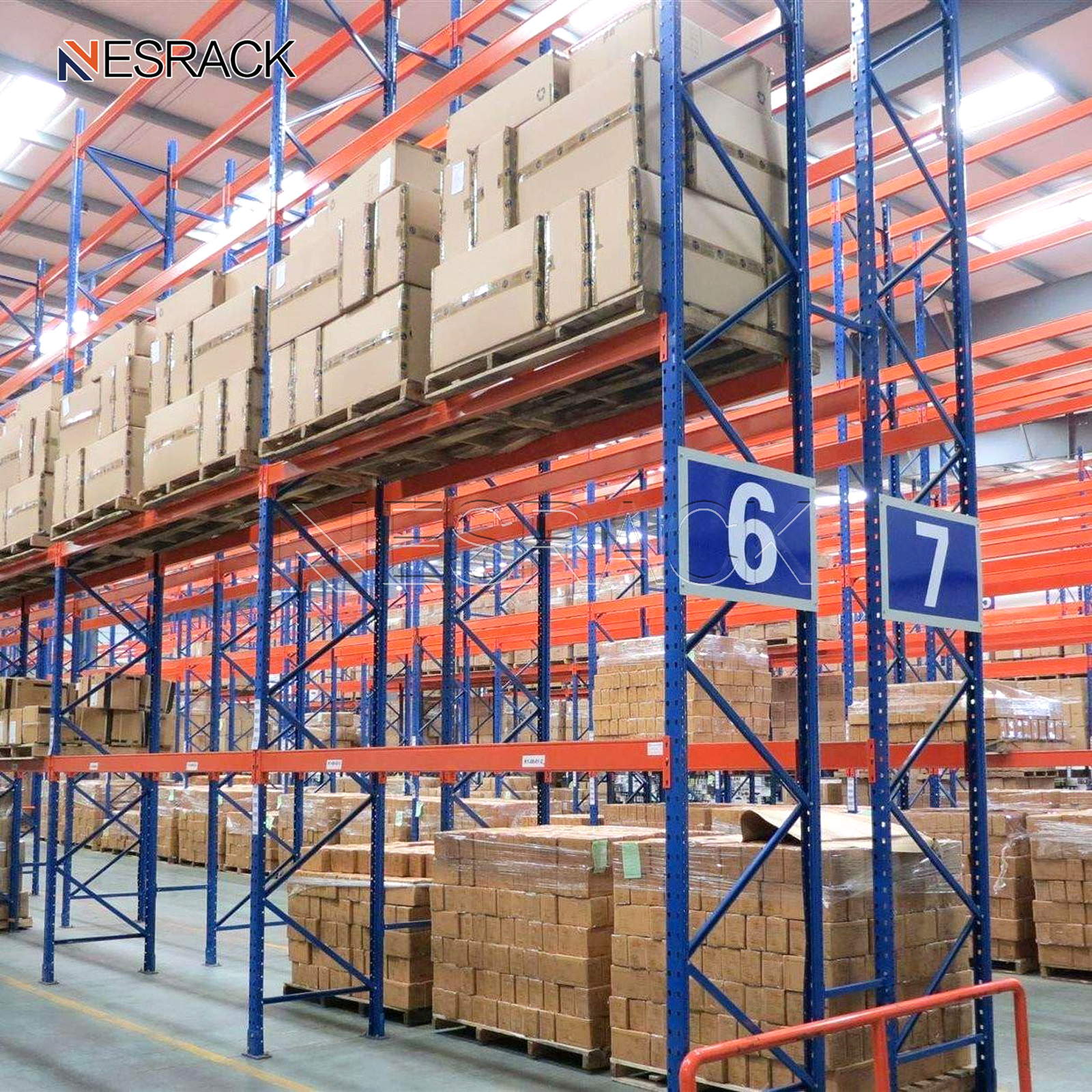 Heavy Duty Pallet Rack Shelving Pallet Racking Dimensions Warehouse Storage Racks Customized Adjustable Steel Q235B Pallet Rack