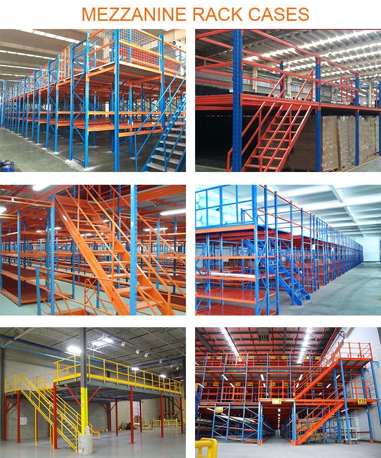 Warehouse Heavy Duty Loft Platform Storage Attic Rack Pallet Racking Mezzanine Floor Rack for Warehouse Storage Racks System
