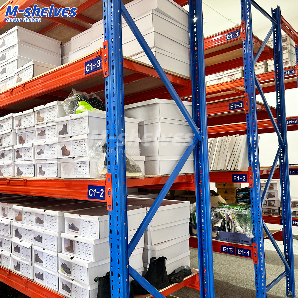 Adjustable Tall Customized Heavy Duty Metal Shelving Steel Racking Iron Storage Stacking Shelves for Garage Warehouse