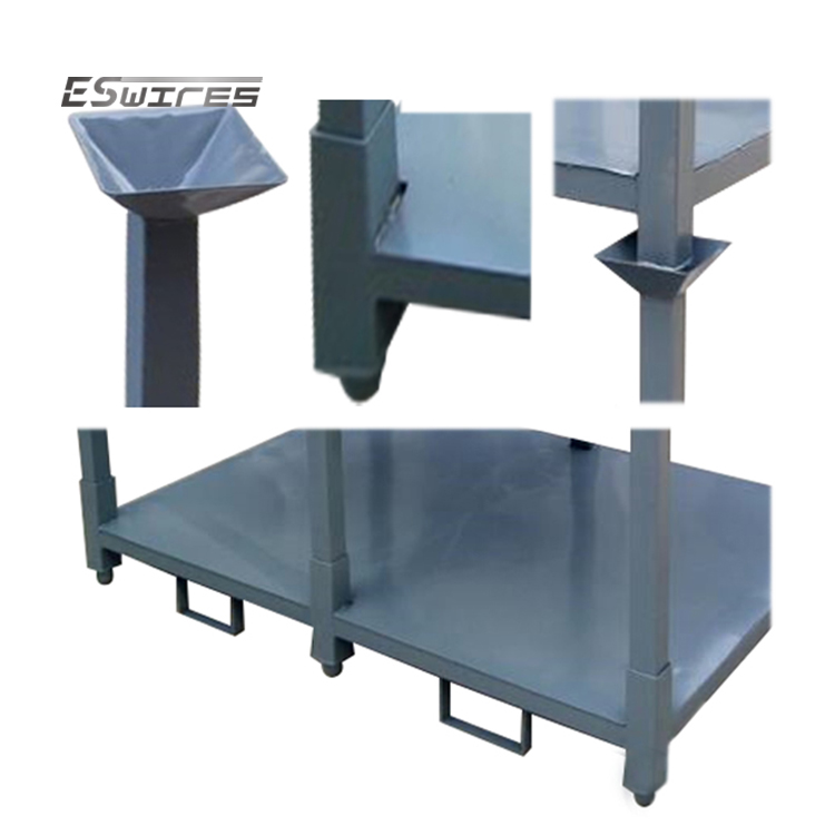 Heavy Duty Fabric Roll Industry Stackable Durable Metal Steel Racks for Warehouse Storage
