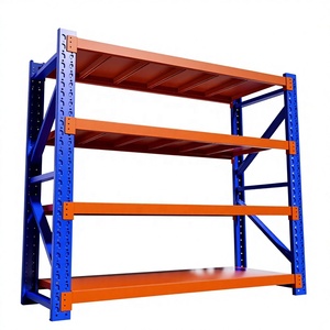 4 Tier Heavy Duty Foldable Boltless Metal Storage Rack