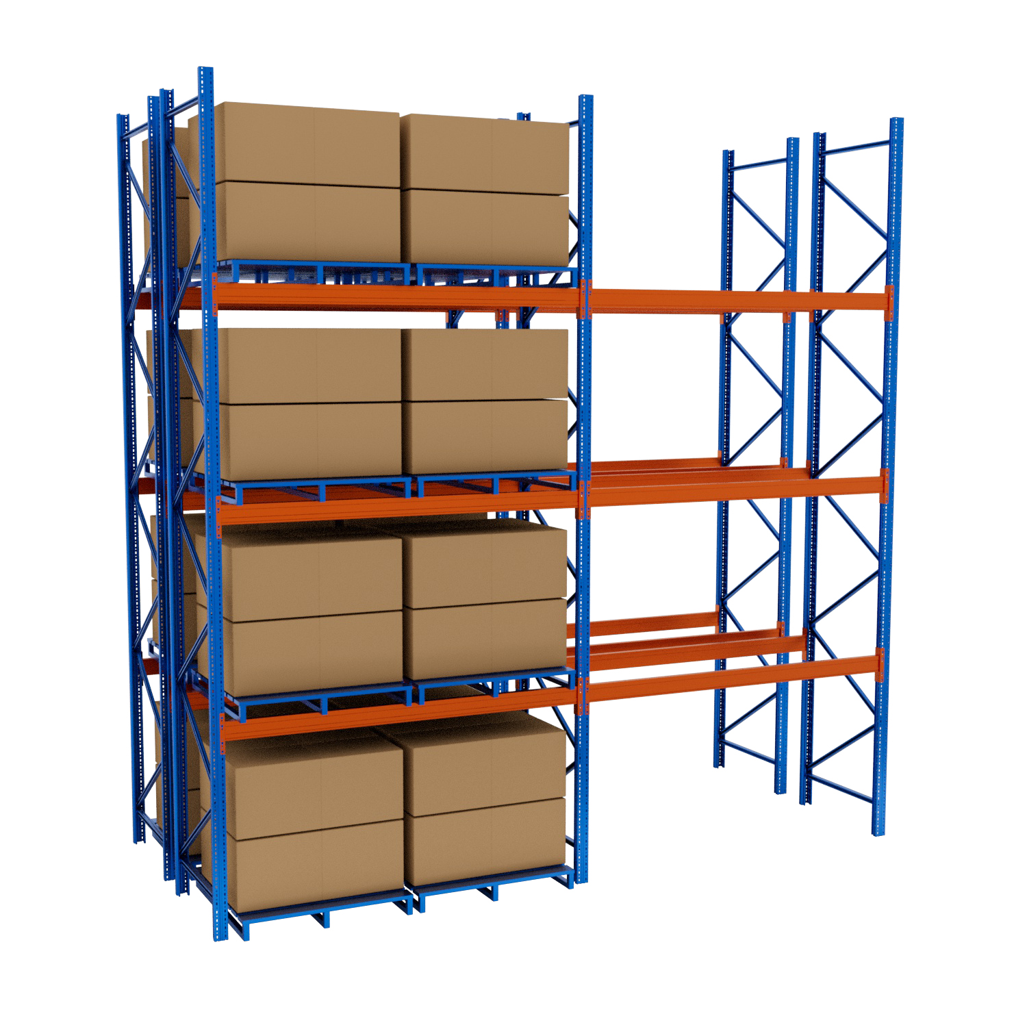 Industrial Metal Pallet Storage Shelf
