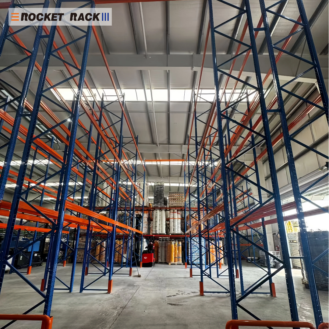 Heavy Duty Cold Rolled Steel Pallet Rack Storage System for E Commerce Warehouse Picking and Forklift Operation