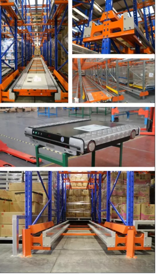 Customized Steel Multi-Level Powder Coated Storage Shelf Accessory Pallet Racking Safety Bar Row Spacer Stacking Racks Shelves